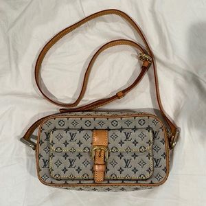 SOLD Louis Vuitton mini Lin Juliette crossbody bag